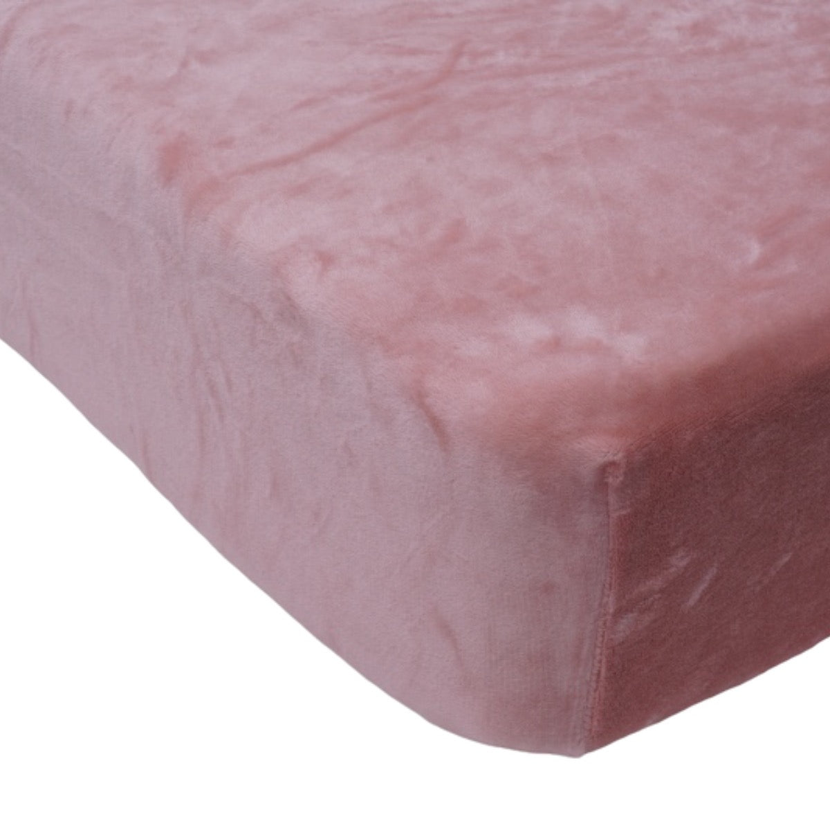 Elegant roze hoeslaken van velvet, ideaal voor een warme slaapkamer.
foto: hoeslaken 200x220 roze